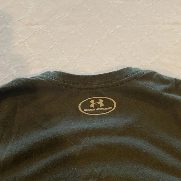 Men’s Under Armour HeatGear‎ Training Black T Tee Shirt 1320056 men’s small EUC - Picture 4 of 4